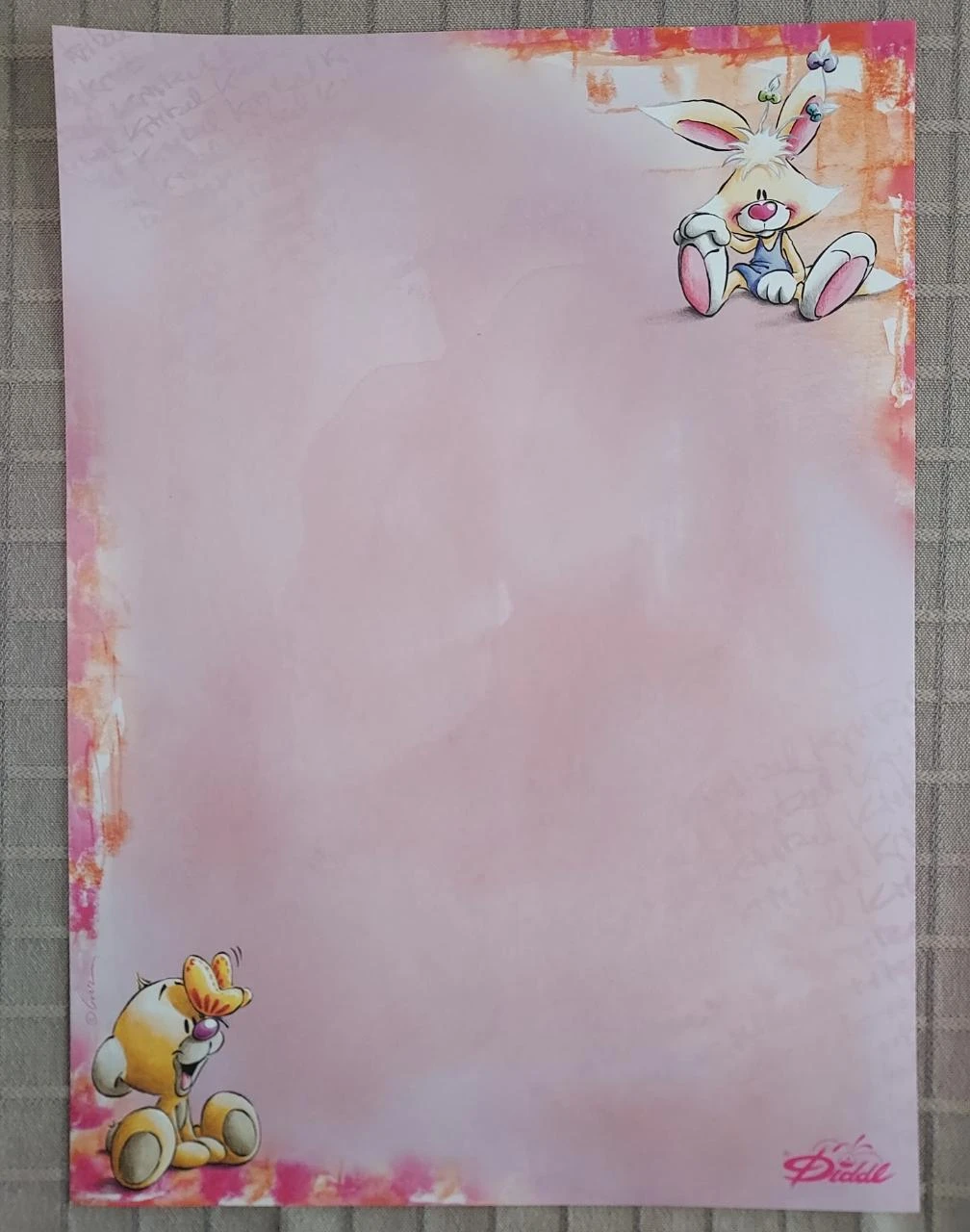 ** Diddl briefpapier nr 113 **